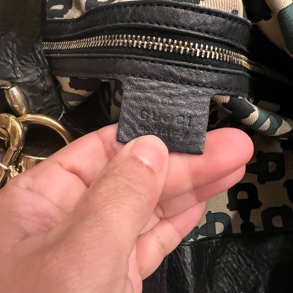 Vintage Tassle Gucci Bamboo crossbody/handbag Hobo - Picture 6 of 11